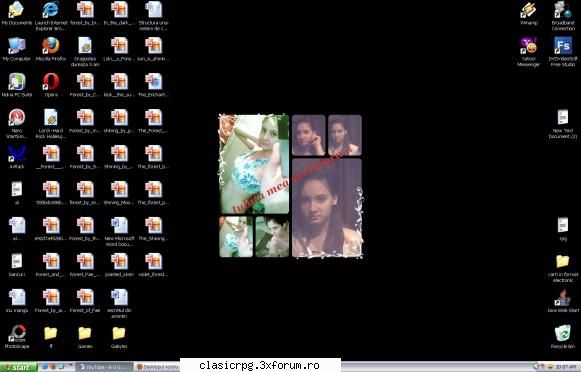 Desktopul vostru^^ - Pai ... Desktop-ul meu : P.S. : Scuzati gramada - Cafenea