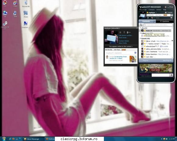 Desktopul vostru^^ - habar nu am de cata ori o sa mi`l mai schimb - Cafenea